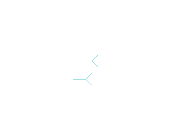 Abstract request arrows and endpoints motif