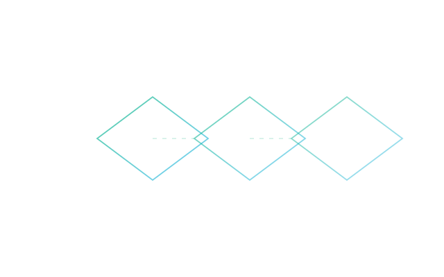 Abstract transparent mesh verification motif