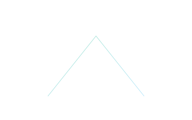 Abstract transparent stepped bands suggesting tiers