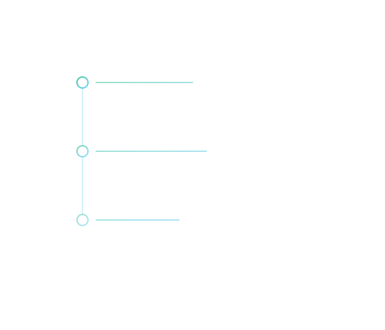 Abstract vertical timeline motif